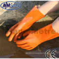 NMSAFETY gants de protection à gantelets en PVC